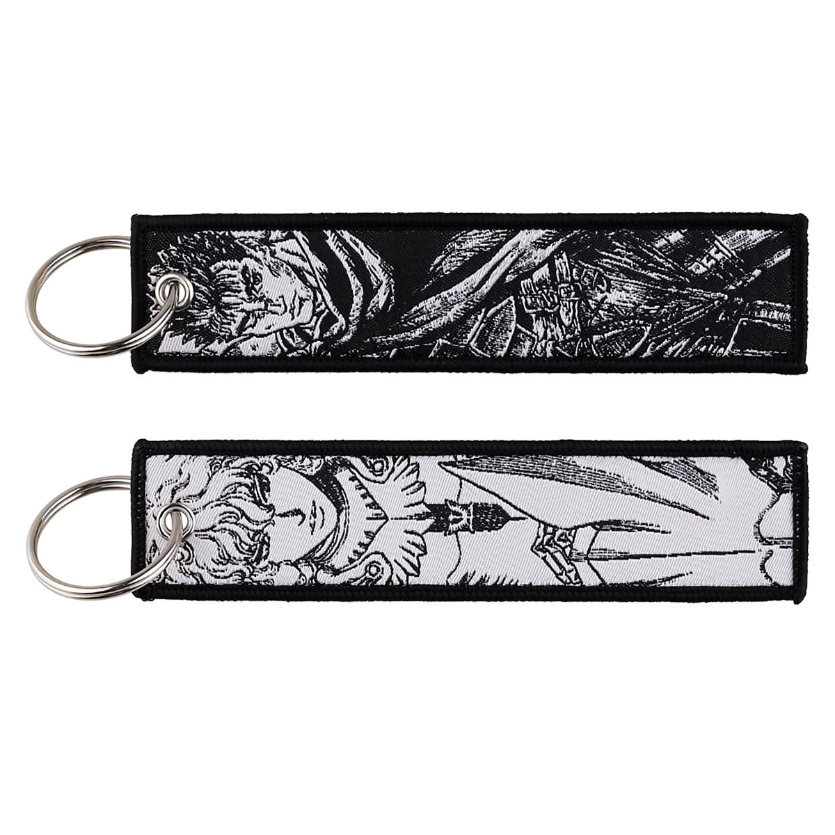 Jojo's Bizarre Adventure Sword Style Keychain Fabric Key Pendant Creative Fabric Pendant