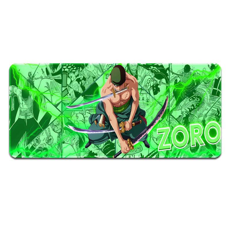 One Piece Mouse Pad Extra Large Zoro Esports Game Office Computer Keyboard Pad Notebook Desk Pad One Piece