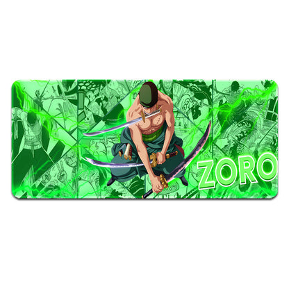 One Piece Mouse Pad Extra Large Zoro Esports Game Office Computer Keyboard Pad Notebook Desk Pad One Piece