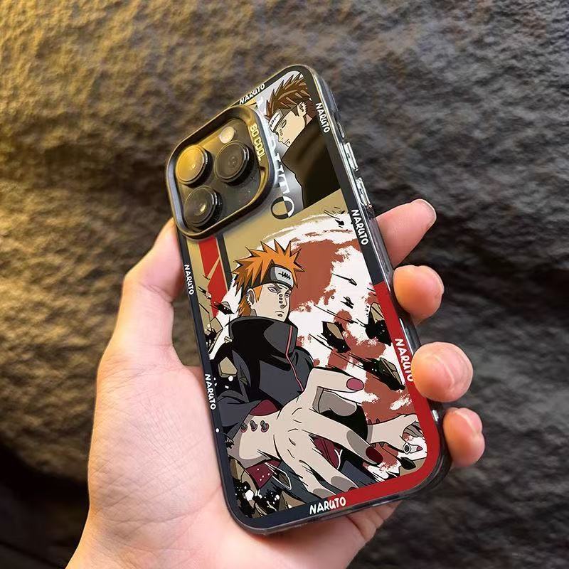 Naruto Itachi Akatsuki Suitable For Apple 17 Pro Max Phone Case, Personalized Energetic Case For IPhone 16/15/14, European And American Style 13