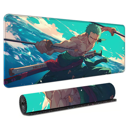 One Piece Mouse Pad Extra Large Zoro Esports Game Office Computer Keyboard Pad Notebook Desk Pad One Piece