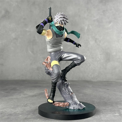 New Naruto Figure Crow Itachi Uchiha Sasuke Madara Obito Anbu Kakashi Model Boy Birthday