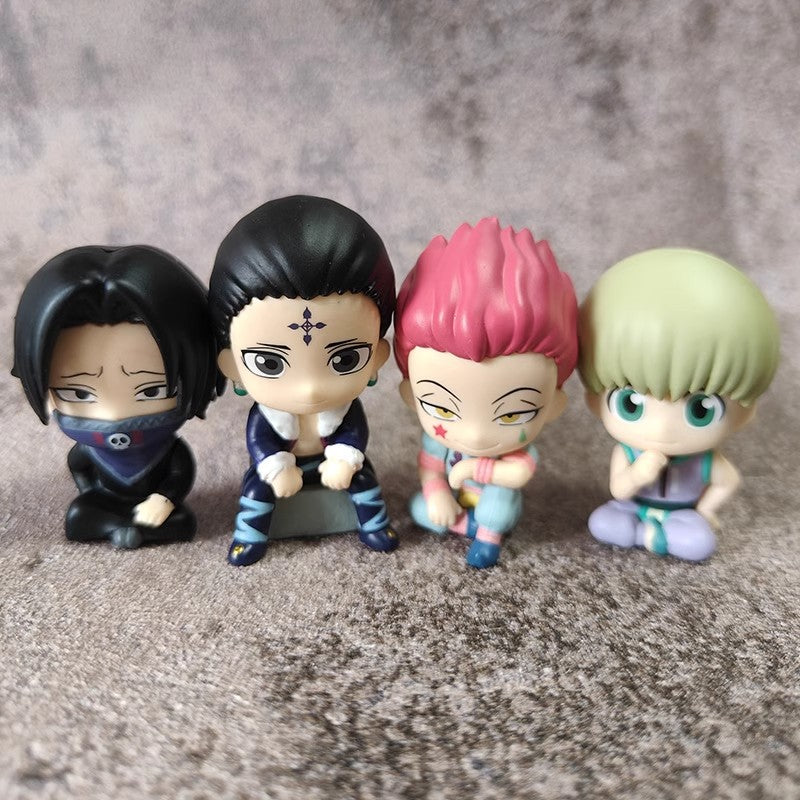 Full-Time Hunter Q Version Nendoroid 1444 Xiso Hunter Face-Changing Movable Doll Ornament Boxed Figure