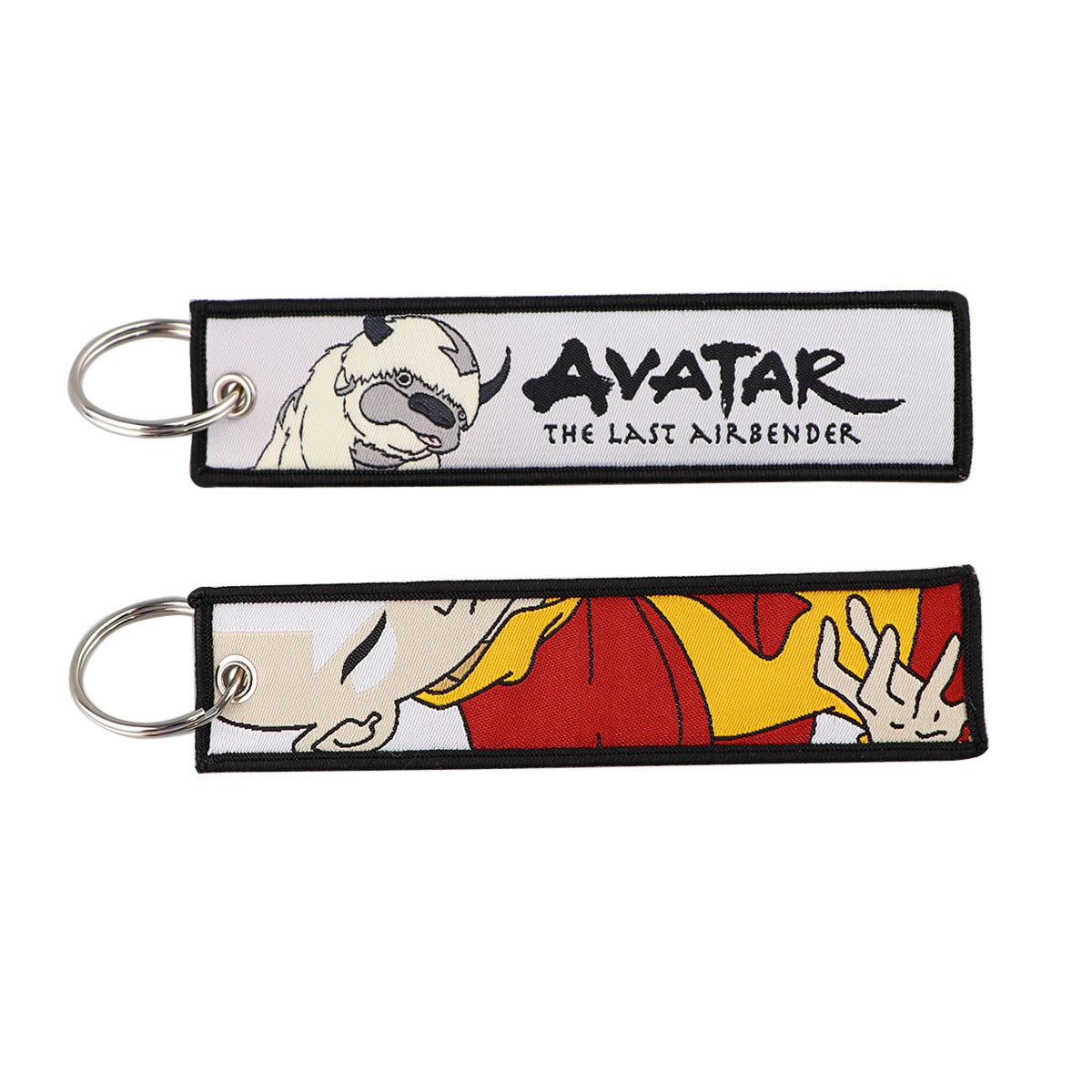 Avatar: The Last Airbender Gambling-Themed Keychain Lanyard, Sword And Fist Design, Office Id Badge Holder, Fabric Holiday Gift